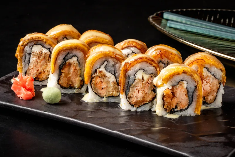 Salmón Crispy Roll